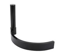 FTVOGUE Soporte para Herramientas de Torno, Soporte para Herramientas de Acero de Aleación de Poste de 1 Pulgada para Torno de Madera, Forma Curva para Ahuecar Cuencos, Moldear Interiores y