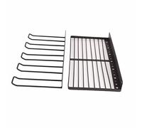 FTVOGUE Soporte para Taladro Manual de Hierro, Estante para Taladro Inalámbrico de Acero Resistente, Fácil Almacenamiento de Montaje en Pared para Garaje y Hogar