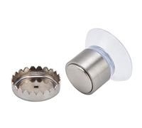 FTVOGUE Soportista de Magnético, Instalación Fácil de Soporte, Capacidad de Carga de Carga, Diseño de Cocina Ventilado, Balcón de Cocina de Baño, Baldosas de Chapa de Madera Pintadas de Espejo de