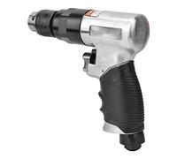 FTVOGUE Taladro Neumático Taladro Neumático de 3 8 Pulgadas Tipo de Pistola Portabrocas de Tres Mordazas Autoblocante 1800 RPM 4 CFM 1 4 Pulgadas Escape de Entrada para Usuarios de Mantenimiento de