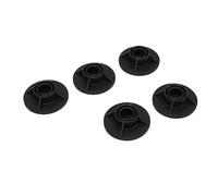 FTVOGUE Tapa Final para Patas de Piscina P61010, Paquete de 5 Patas de | Se Adapta a Piscinas con Estructura de Acero Redondas y Cuadradas, Evita la Deformación de la Pared y Protección Inferior