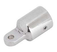 FTVOGUE Tapas Superiores para Barcos Tapas de Extremo de Ojo Marino de Acero Inoxidable 316 25 Mm 1 Pulgada Altamente Pulido Agujero Superior de 1 4 Pulgadas para Bote Kayak Canoa Accesorios de (Él