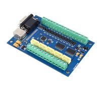FTVOGUE Tarjeta de Controlador de Movimiento de 5 Eje USB para Grabado CNC, Interfaz de Señal de Control del Inversor, Entrada de Aislamiento de Optoacoplador, Soporte para el Controlador de