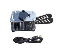 FTVOGUE Tecla CW de Doble Paleta, PCB con Código Morse con Imanes, Fuerza de Prensa Ajustable para Principiantes y Operadores Experimentados