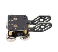 FTVOGUE Tecla CW, Tecla de Código Morse de Doble Paleta con Base Magnética, Puerto Jack Tipo C de 3,5mm para Teléfono Inteligente, Ordenador, Radioaficionado