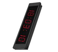 FTVOGUE Temporizador de Cuenta Regresiva para Gimnasio Cronómetro para Gimnasio Temporizador Digital para Pantalla LED Grande Control Remoto Montable en la Pared con Soporte