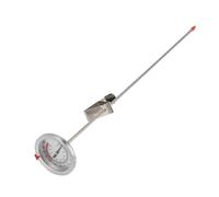 FTVOGUE Termómetro de Cocina, Termómetro de Sonda de Acero Inoxidable para Asar Alimentos con Sonda de 40 Cm de Largo y Rango Preciso de Cocción de Carne de 50 a 550 °F