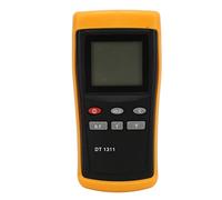 FTVOGUE Termómetro Digital Medidor de Temperatura de Silicona ABS Probador Tipo K de un Canal 4 AAA Potencia 14 a 122F Rango de Trabajo para Medición de Temperatura Industrial