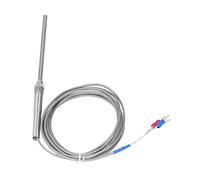 FTVOGUE Termopar Tipo K, Sensor de Temperatura con Sonda de 100 Mm y Rango de Medición 32-752 para Uso Industrial en Maquinaria Plástica y Textil