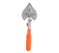 FTVOGUE Tijeras Angulares Cizalla Angular Portátil de Mano con Hoja Cromada de Acero 45# Rango de Corte de 45 a 135 Grados para Trabajos de Corte de Alambre de Tubería de PVC Usuarios de Bricolaje