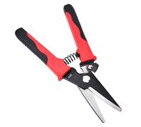 FTVOGUE Tijeras para Cables Electrónicos, Herramienta Manual de Acero Inoxidable, de Plástico Ergonómico, Ideal para Cortar Materiales Duros y Trabajos de Estaño (Tijeras de hierro multifuncionales)