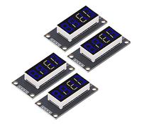 FTVOGUE TM1637 Chip de Unidad 4 Juegos Módulo de Pantalla de Tubo Digital LED 4 Dígitos 7 Segmentos 0,36 Pulgadas para una Fácil Instalación, Visualización Clara de Datos, Buena Estabilidad para