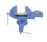 FTVOGUE Tornillo de Mesa No 45 Mini Tornillo de Banco de Acero 2,5 Pulgadas Ancho de Mandíbula 74 Mm Longitud de Sujeción 54 Mm Espesor Fijo para el Hogar Reparación de Artesanías de Carpintería