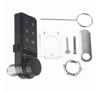 FTVOGUE Touch Digital Keypad Lock Cerradura electrónica Cerradura de la contraseña Bloqueo de acceso Gabinete de seguridad Armario codificado(L=30) Para agentes escuelas SPA/sauna