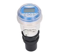 FTVOGUE Transmisor de Nivel Ultrasónico Pantalla LCD Sensor de Nivel de Agua 0 a 10 M 24 V con Compensación de Temperatura Salida de 4 a 20 MA para Tanques Pozos Aguas Residuales Minería (0 ~ 10