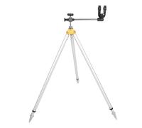 FTVOGUE Trípode de Poste de Prisma Ajustable, Soporte de Aleación de Aluminio Liviano con Estabilidad Mejorada para Topografía de 31,50 a 48,82 Pulgadas
