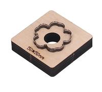 FTVOGUE Troquel de Corte con Forma de Flor, Molde Cortador de Estampado