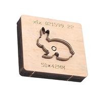 FTVOGUE Troquel de Corte de Metal de Cuero, Acero de Aleación, Molde de Corte para Accesorios de Manualidades con de Borde Limpio, Adecuado para Carteras de Cuero, Cinturones,