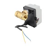 FTVOGUE Válvula de Bola Motorizada AC220V Válvula de Bola Eléctrica DN15 Normalmente Abierta 1 2 Pulgadas Control Automático Manual Estructura Estable para Equipos Hidráulicos Control de Flujo de Agua