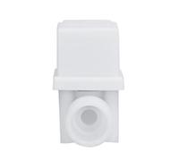 FTVOGUE Válvula Solenoide de Entrada de Agua, Válvula Solenoide Eléctrica ABS DC 12 V Normalmente Cerrada, Rosca Macho de 3 4 Pulgadas, 0,02 a 0,8 MPa, 32 a 176 Fahrenheit para Control de Agua