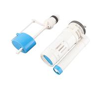 FTVOGUE Válvulas de Descarga de Repuesto para Inodoro de 20 Cm, Válvula de Llenado con Botón Pulsador, Kit de Reparación de Inodoro Universal para Ahorro de Agua para Varios Armarios