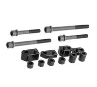 FTVOGUE Varilla Extendida para Plataforma del Conductor de 1 y 1,5 Pulgadas, Acero de Aleación, Extensión Ajustable para Mayor Comodidad, Se Adapta a y Electra Glide 2009-2024
