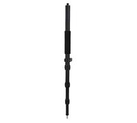 FTVOGUE Varilla Telescópica para GPS Rover, Poste Topográfico de Aleación de Aluminio con Nivel de Burbuja Preciso, Poste GPS RTK Ajustable de 1,5 M para Ingenieros y Topógrafos