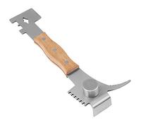 FTVOGUE Varios Dispositivos de Acero Inoxidable de Acero Inoxidable Multifuncional - Herramienta de Colmena para Separar Cajas de Colmena, Marcos Curiosos, Desguace Ideal para Apicultura