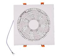 FTVOGUE Ventilador de Aire Frío con Motor DC de 35W, 2100 RPM, Tecnología Smart Chip, 42dB de Funcionamiento Silencioso para Cocina, Baño y Taller