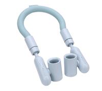 FTVOGUE Ventilador de Enfriamiento de Cuello 2 en 1 con Tubo de Hielo 3 Velocidades USB C Recargable (BLUE)