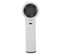 FTVOGUE Ventilador de Mano Recargable con Rociador, 3500mAh Ventilador Portátil con Niebla Fría y Difusor de Aceites Esenciales 3 en 1, 13000 RPM Turbina de Enfriamiento a Batería para