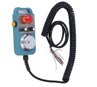 FTVOGUE Volante Electrónico CNC, Material ABS, Generador de Impulsos Manual 100PPR con Parada de Emergencia para LNC y Más