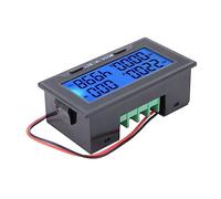 FTVOGUE Voltímetro de Pantalla LCD Digital para Usos Industriales Tester de Voltaje de Retroiluminación Ajustable para Electricistas y Técnicos (Tipo de división AC200A)