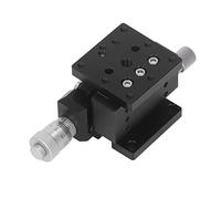FTVOGUE Z Linear Stage Mesa Deslizante Manual Perilla Micrométrica de Rodillo Cruzado 60x60 Mm Plataforma de Traducción Vertical de Alta Precisión para Microscopios Instrumentos ópticos Equipos de