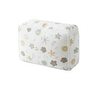 FTYEBDNC 2Pcs Folding Storage Basket, Storage Bfor Duvet Blanket, Dust-Proof Closet under Bed Big Moistureproof Organizer/Light Grey/57 X 22 X 40Cm