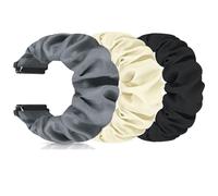 FTYQUEE Paquete de 3 correas elásticas compatibles con correas de reloj de 16 mm, 18 mm, 19 mm, 20 mm, 22 mm, correa de repuesto de liberación rápida para hombres y mujeres, 16mm-Small Size, No es una