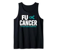 Fu Cáncer Camisa Cáncer Sobreviviente Fu Conciencia sobre el Cáncer de Ovario Camiseta sin Mangas