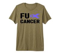 FU Cancer T Shirt - Conciencia sobre el cáncer de estómago FU Camiseta Premium