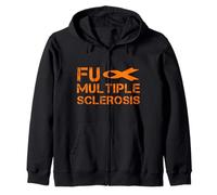 FU Esclerosis Múltiple - EM Concientización sobre la Esclerosis Múltiple Sudadera con Capucha