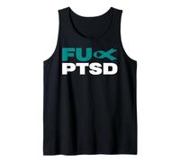 FU PTSD Awareness - Camiseta de Manga Corta, diseño con Texto en inglés Camiseta sin Mangas