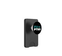FU PTSD Awareness - Camiseta de Manga Corta, diseño con Texto en inglés PopSockets PopWallet para MagSafe