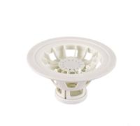 FUANA 1 herramienta para hacer albóndigas - Prensa de empanadas y Gyoza de acero inoxidable de 3 pulgadas, ravioles y pasteles para molde, cocina multifuncional para repostería y albóndigas (blanco)