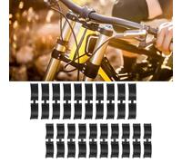 FUANA 20 piezas para manillar de bicicleta reductor de juntas 222 254 a 318 mm, espaciador antideslizante para vástago de bicicleta, soporte de teléfono, luz