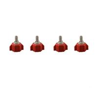 FUANA 3/8 Barb Bag in Box BIB Connector Syrup Hose Adapter for , Diet Coke, Sprite y for fanta PE Plastic Valve Fitting(4)