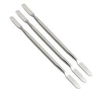 FUANA 3 barras de palanca de acero al cromo vanadio con asas antideslizantes para teléfonos móviles, tabletas y portátiles, herramientas de reparación de desmontaje, color plateado