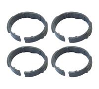 FUANA 4 abrazaderas de codo para aspiradoras Karcher NT20 30 WD1 WD2 WD3 WD4 2.863-012.0