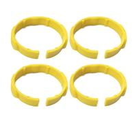 FUANA 4 abrazaderas de codo para aspiradoras Karcher NT20 30 WD1 WD2 WD3 WD4 2.863-012.0