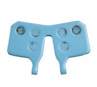 FUANA 4 pares de pastillas de freno de disco de cerámica para bicicletas MT5 MT7, color azul, 43,5 mm, 20 g, compatibles con accesorios de bicicleta de montaña y carretera