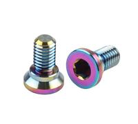 FUANA Adaptador de freno de disco delantero de montaje plano para bicicleta de carretera para conversión de 140 mm a 160 mm, soporte de pinza de aluminio 7075 para kit de reparación de bicicletas Sram