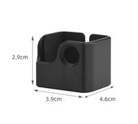 FUANA Adaptador de marco ABS para DJI OSMO Pocket 3, soporte de trípode para bicicleta con clip para mochila, cable de auriculares de diseño ligero compacto de 6,5 x 6,4 x 4,2 cm